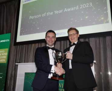 Energia’s Dr Caroline Roche wins Person of the Year award at at the 2023 Wind Industry Awards